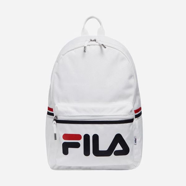 Fila Court Backpacks - White,NZ 704-47062